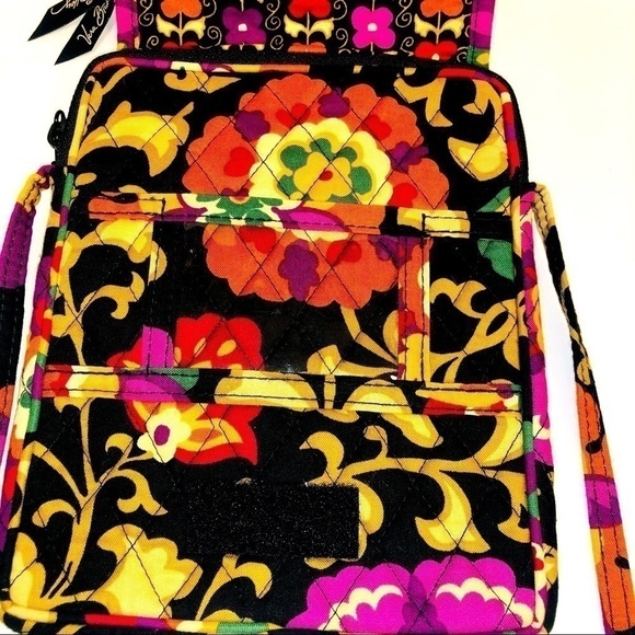 𝅺vera Bradley Va Va Bloom Mini Hipster Crossbody Wallet - Picture 7 of 16